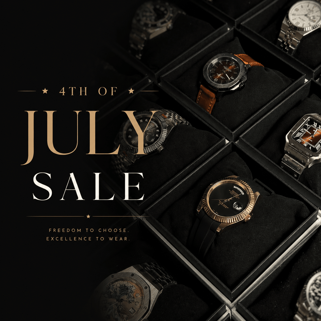 4th of July Sale — Treat Yourself to a Watch Worth Celebrating - Watches By Cody