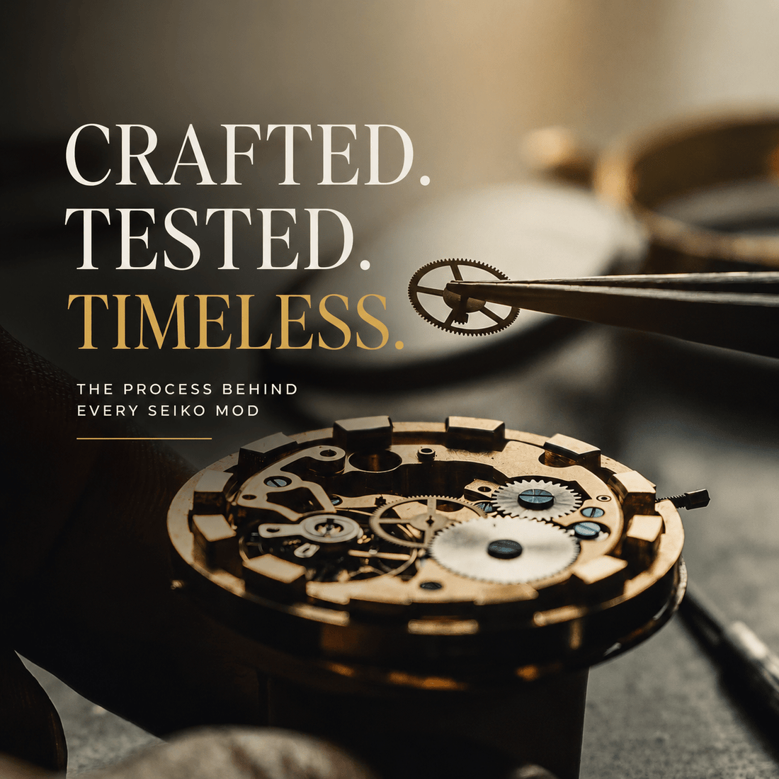 How Our Seiko Mods Are Built? - Watches By Cody