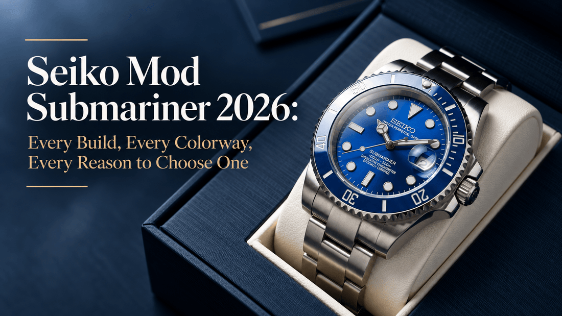 Seiko Mod Submariner 2026: Every Build, Every Colorway, Every Reason to Choose One - Watches By Cody