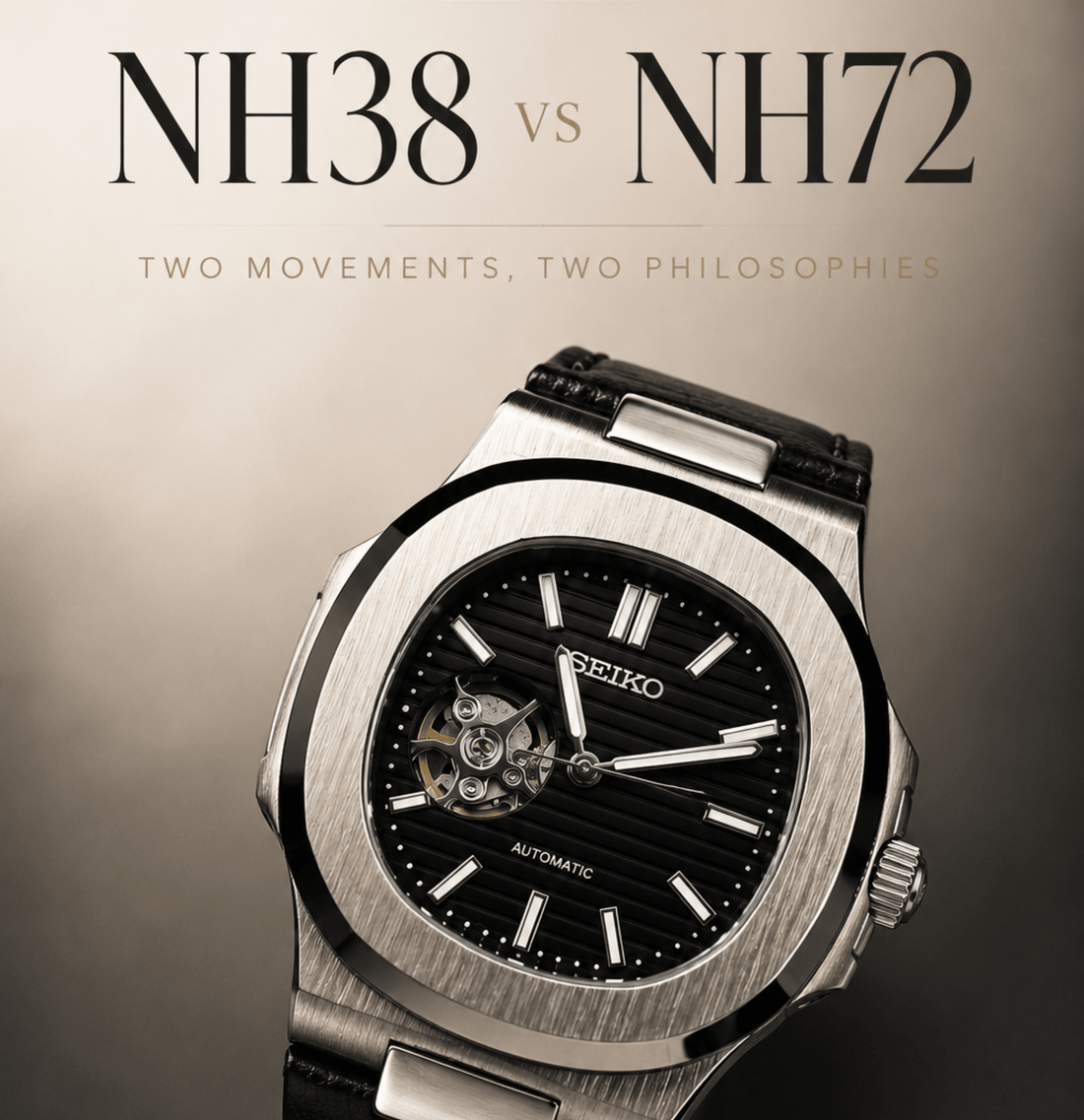 Seiko NH38 vs NH72: Two Movements, Two Philosophies - Watches By Cody