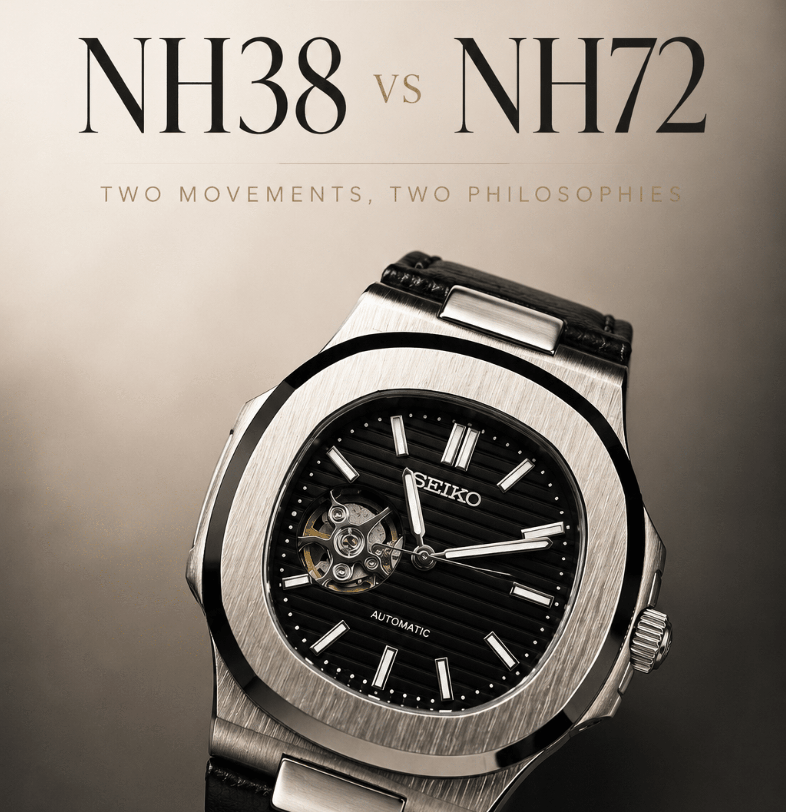 Seiko NH38 vs NH72: Two Movements, Two Philosophies - Watches By Cody