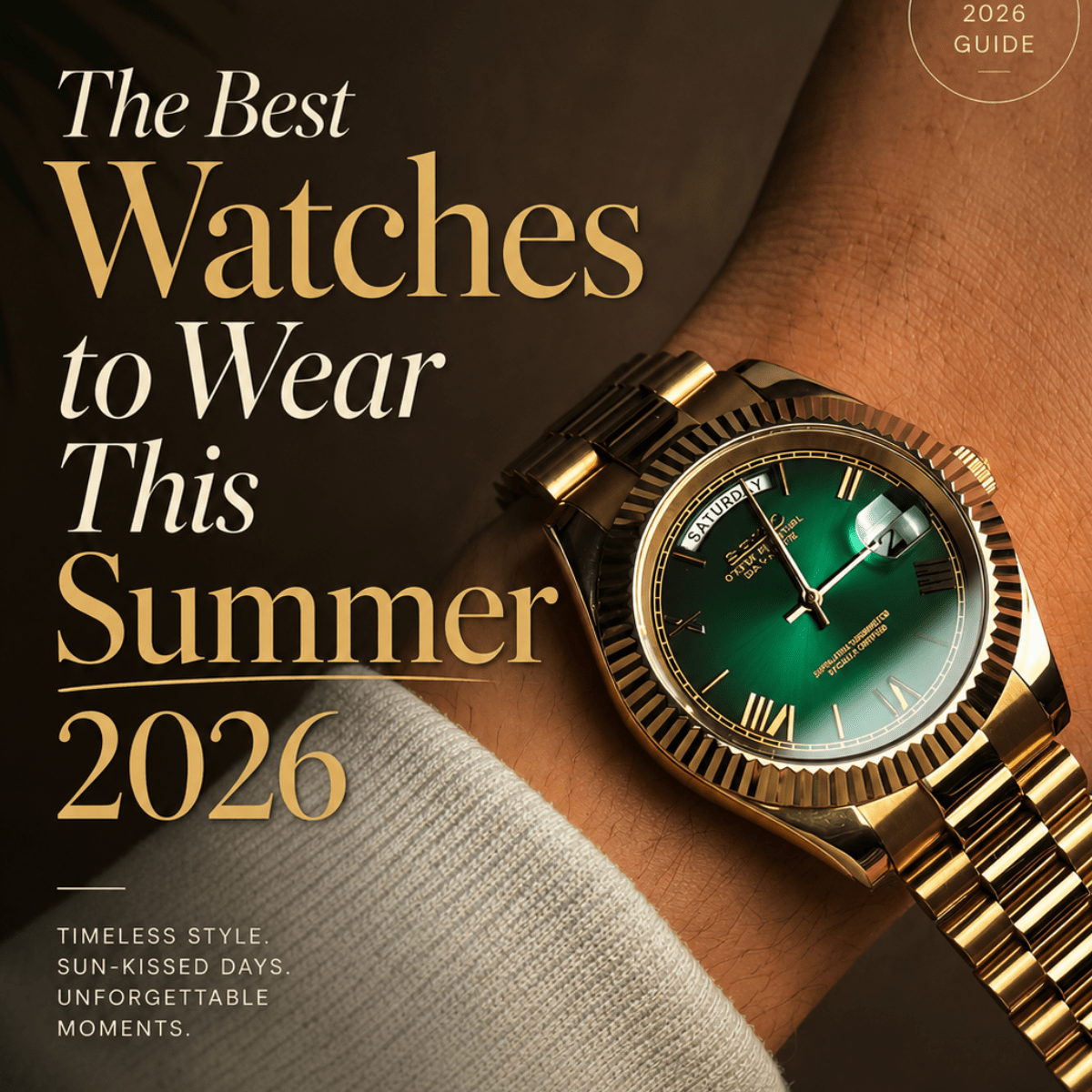 The Best Watches to Wear This Summer 2026 — And Why Seiko Mods Are Leading the Trend - Watches By Cody
