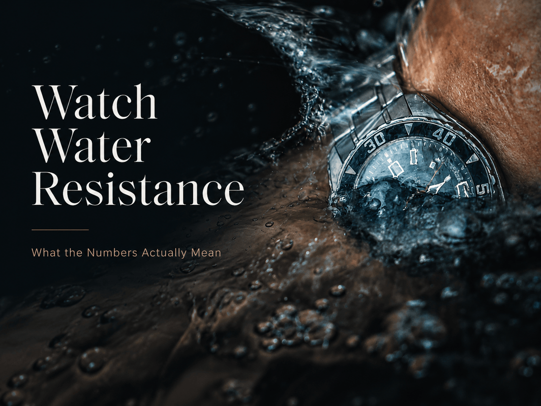 The Complete Guide to Watch Water Resistance: What the Numbers Actually Mean - Watches By Cody