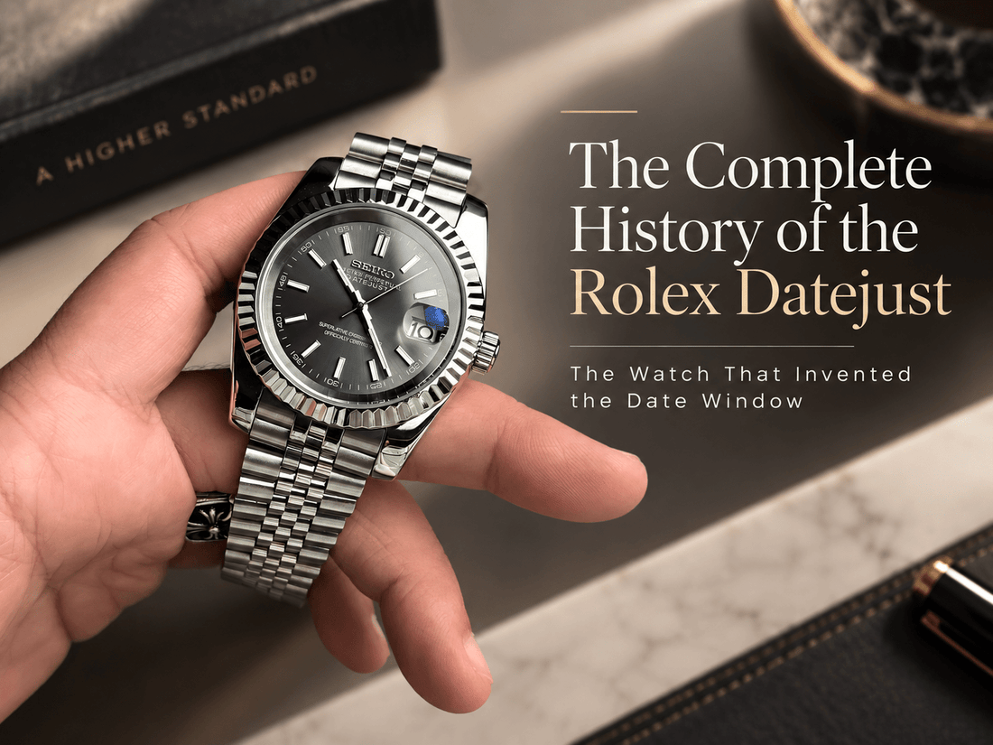 The Complete History of the Rolex Datejust: The Watch That Invented the Date Window - Watches By Cody