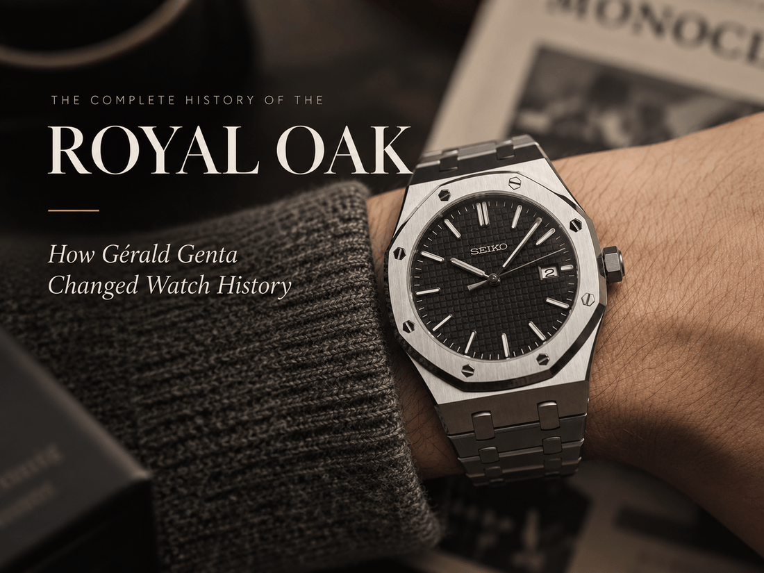 The Complete History of the Royal Oak: How Gérald Genta Designed the Most Influential Watch in History Overnight - Watches By Cody