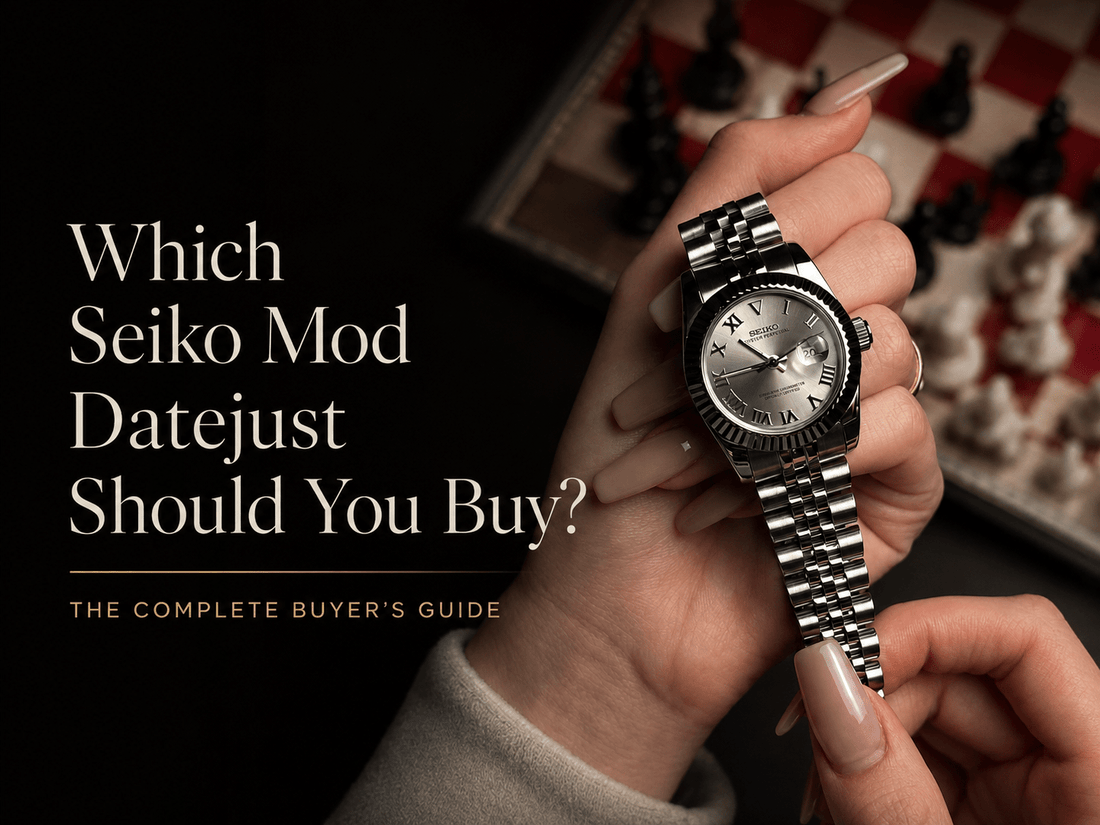 Which Seiko Mod Datejust Should You Buy? The Complete Buyer's Guide - Watches By Cody