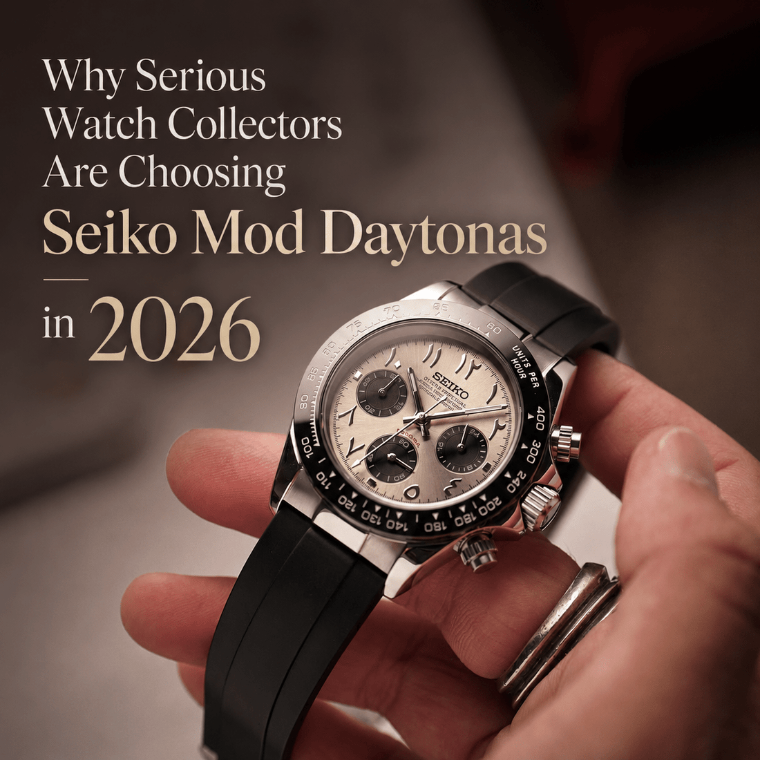 Why Serious Watch Collectors Are Choosing Seiko Mod Daytonas in 2026 - Watches By Cody