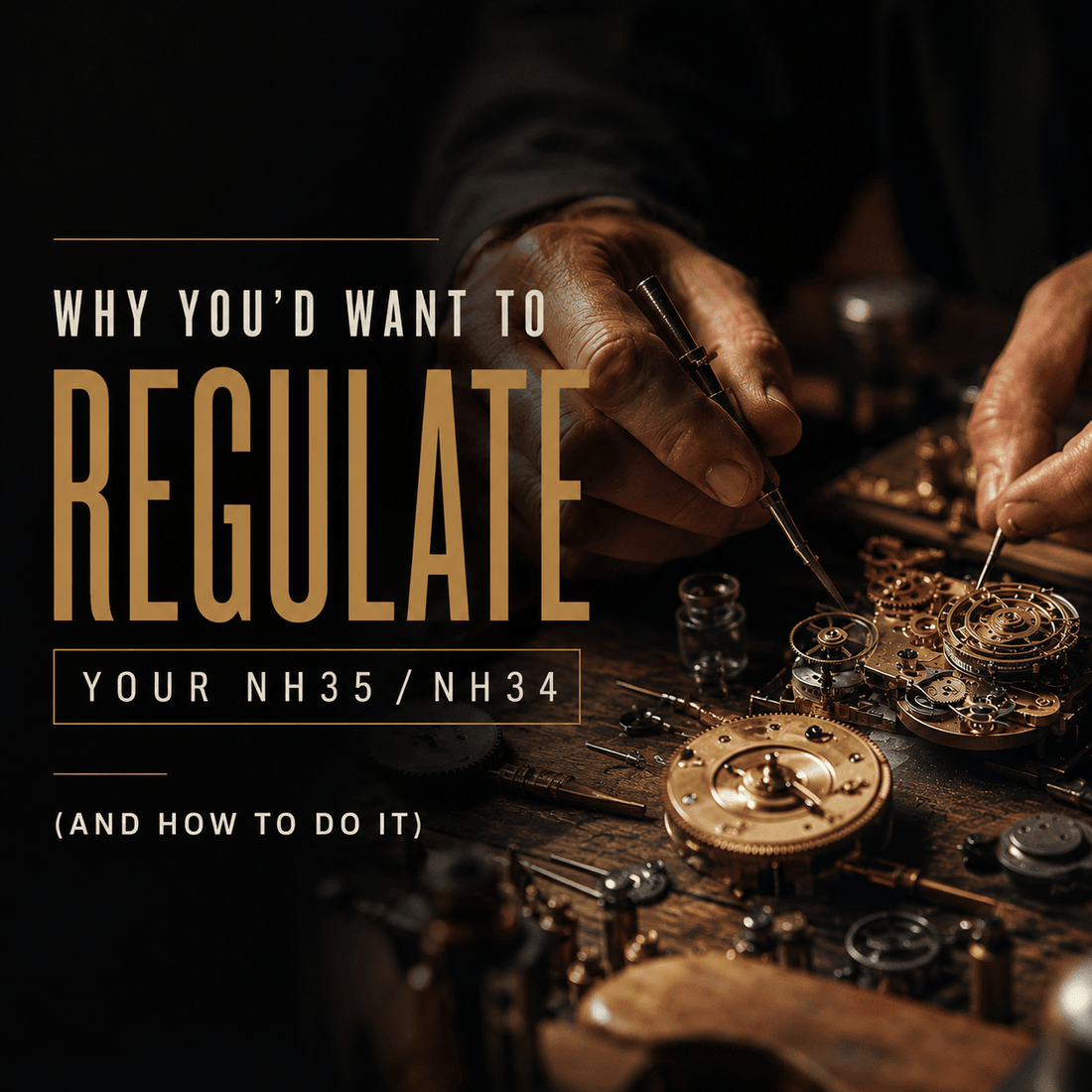 Why You'd Want to Regulate Your NH35 / NH34 Movement (And How to Do It) - Watches By Cody