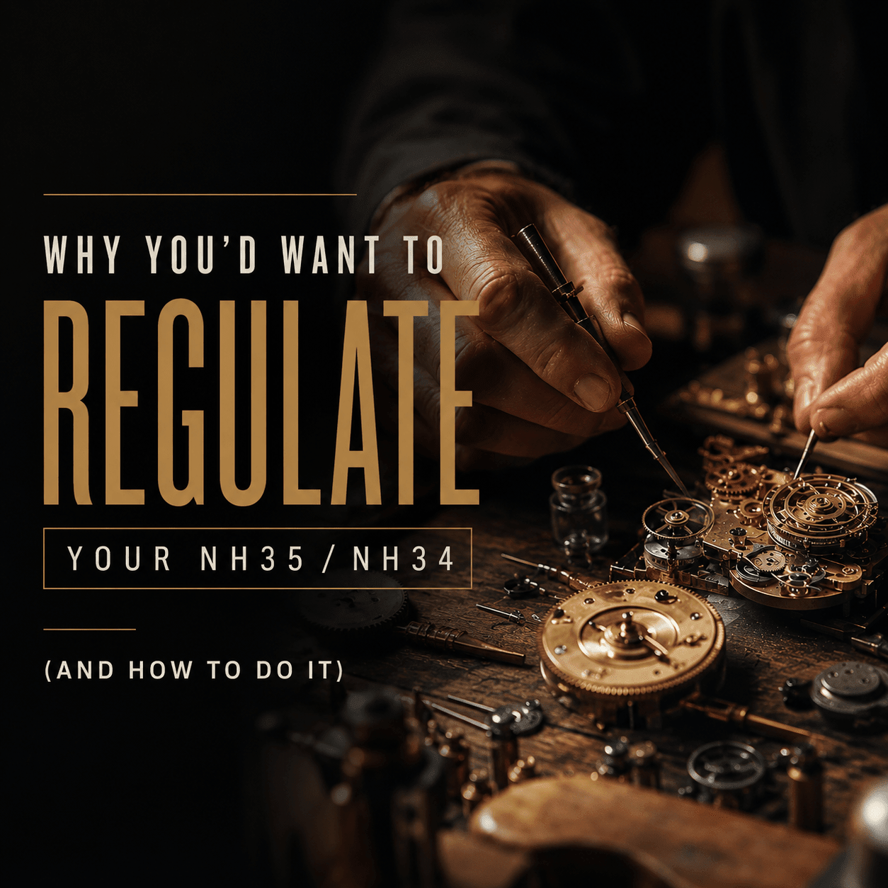 Why You'd Want to Regulate Your NH35 / NH34 Movement (And How to Do It) - Watches By Cody