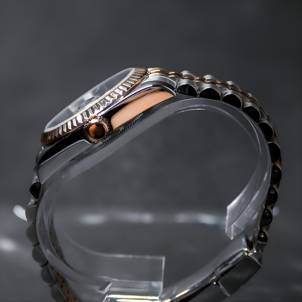 Seiko Mod Datejust Twotone Wimbledon