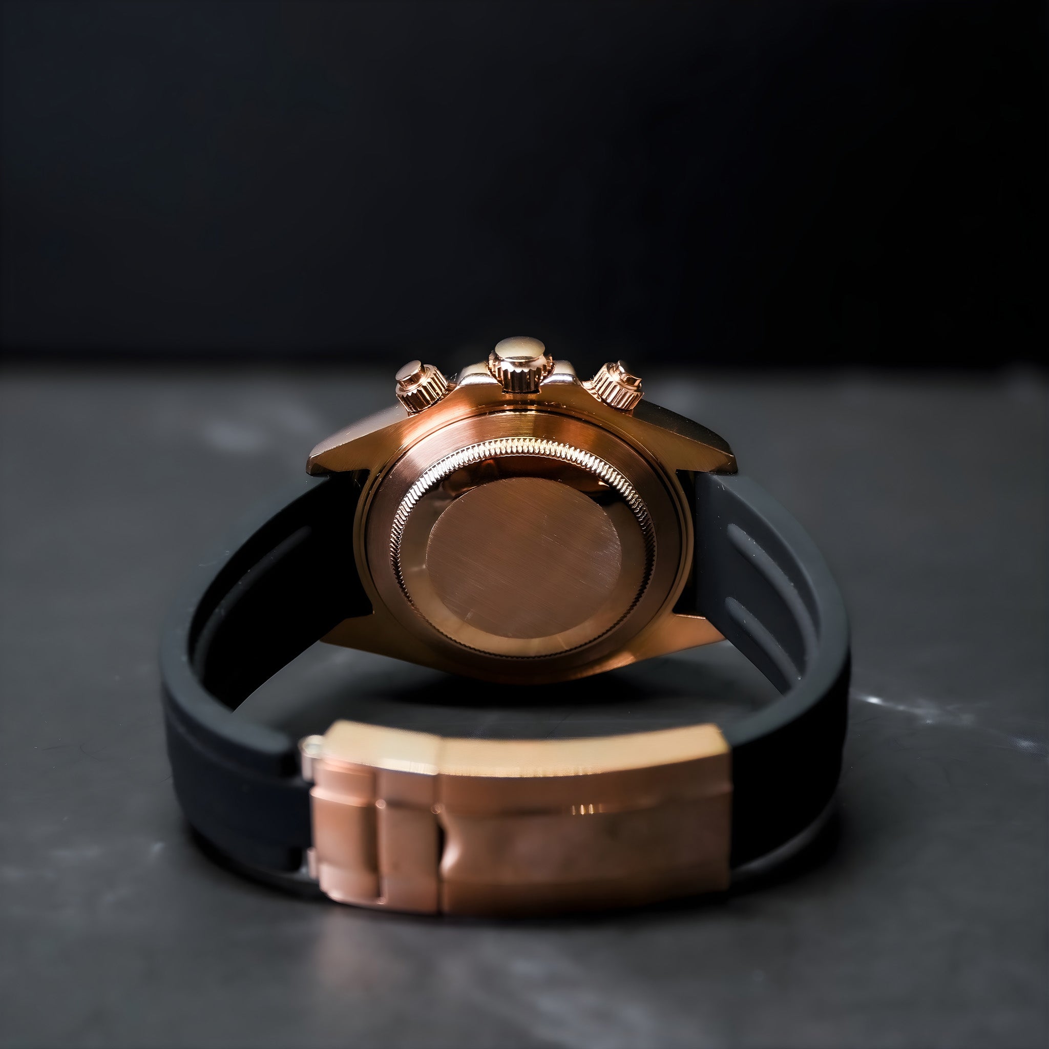 Seiko Mod Daytona RG Black