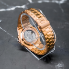 Seiko Mod Nautilus RG Open Heart