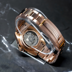 Seiko Mod Yacht Master RG Black