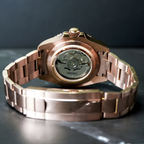 Seiko Mod Yacht Master RG Black