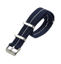Blue & White Nylon Strap - Watches By Cody