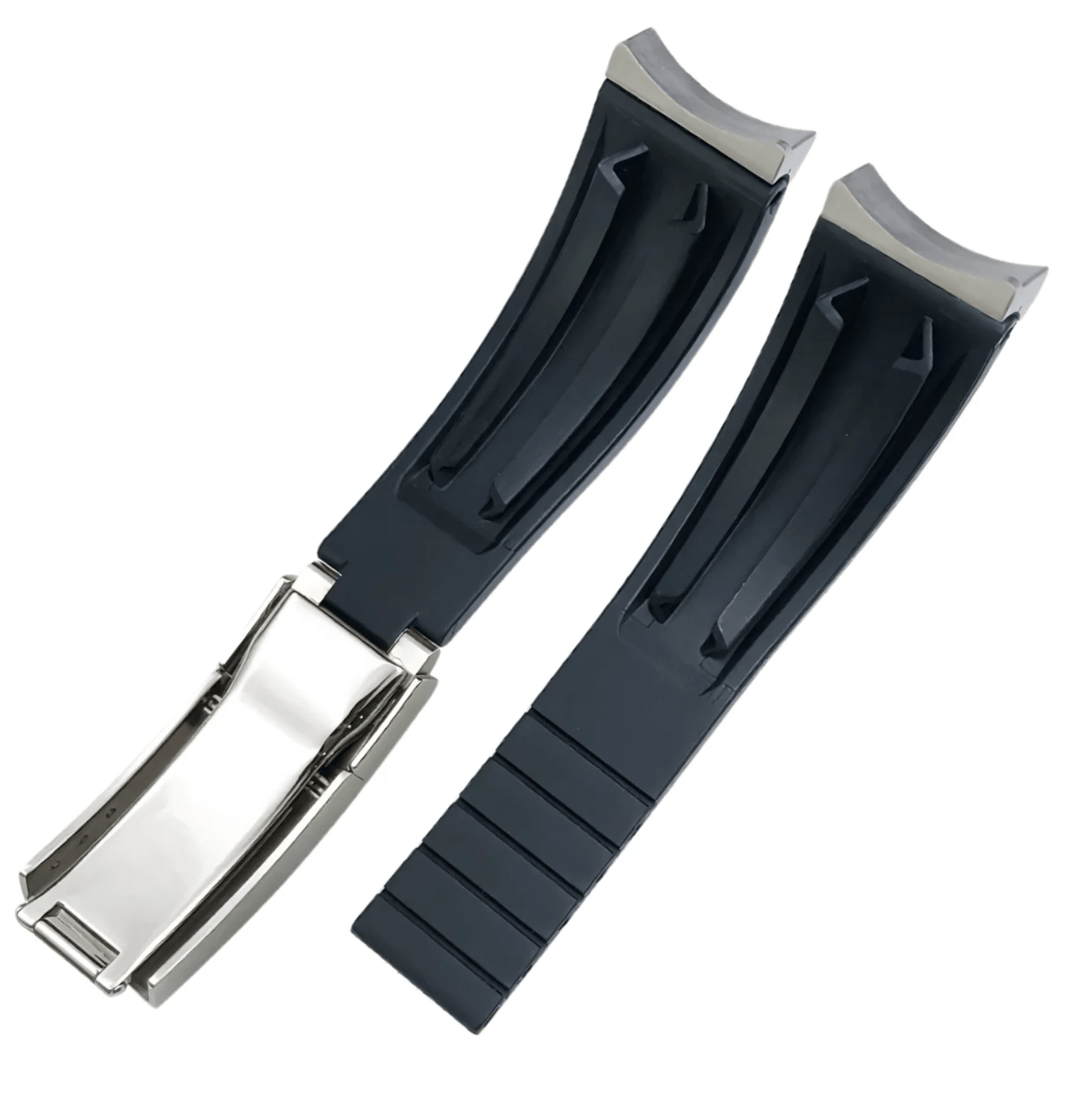 Premium Black Silicone Strap - Watches By Cody