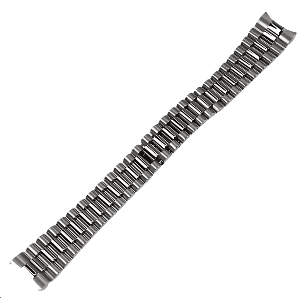 Premium Silver President Bracelet - Watches By Cody