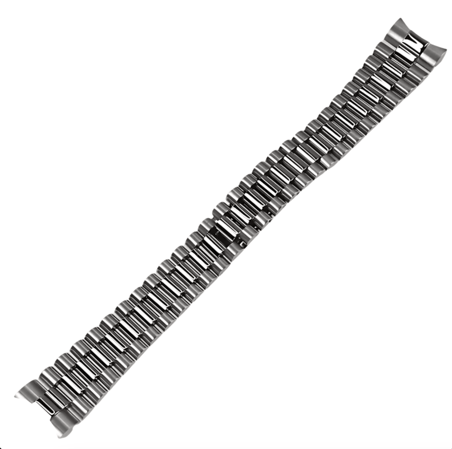 Premium Silver President Bracelet - Watches By Cody