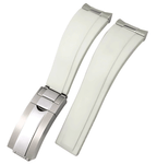 Premium White Silicone Strap - Watches By Cody