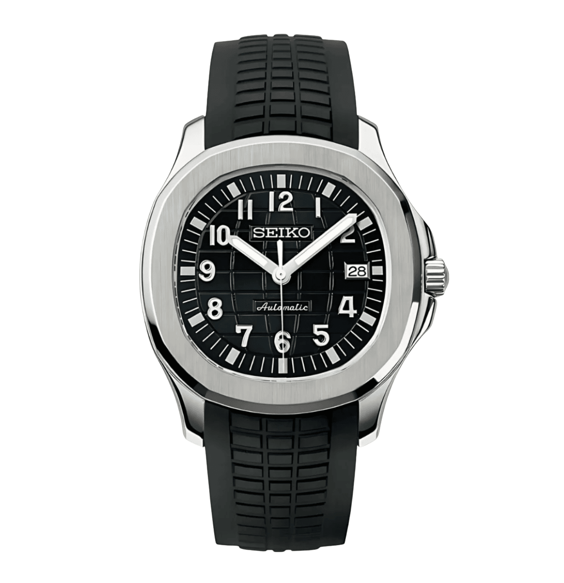 Seiko Mod Aquanaut Black - Watches By Cody