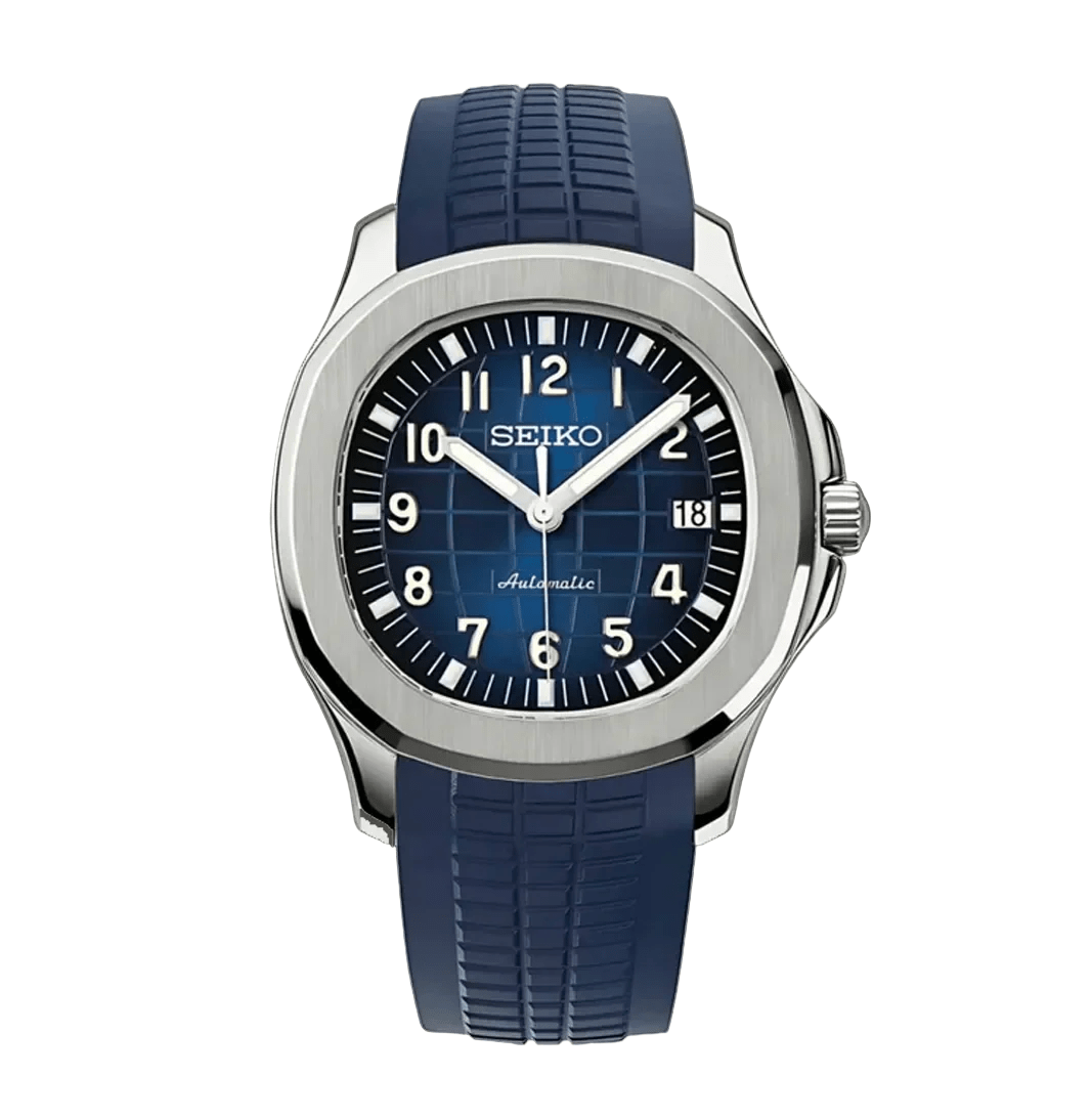 Seiko Mod Aquanaut Blue - Watches By Cody