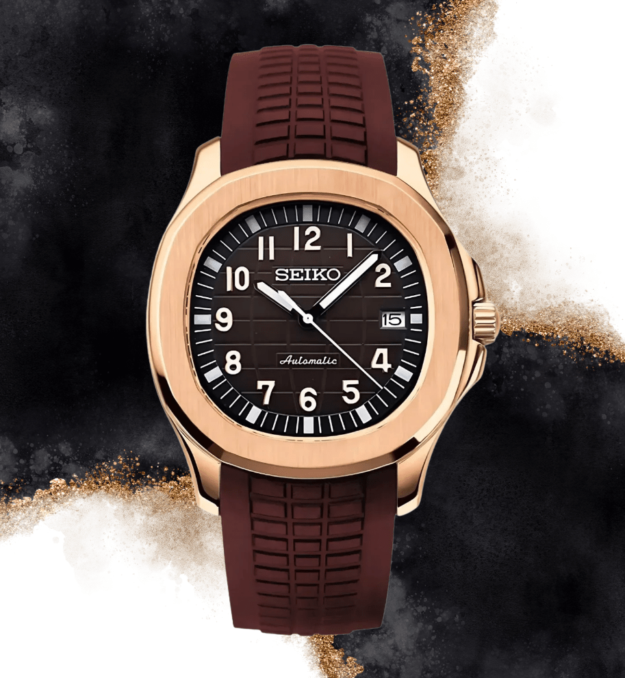 Seiko Mod Aquanaut Brown - Watches By Cody