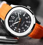 Seiko Mod Aquanaut Orange Black - Watches By Cody