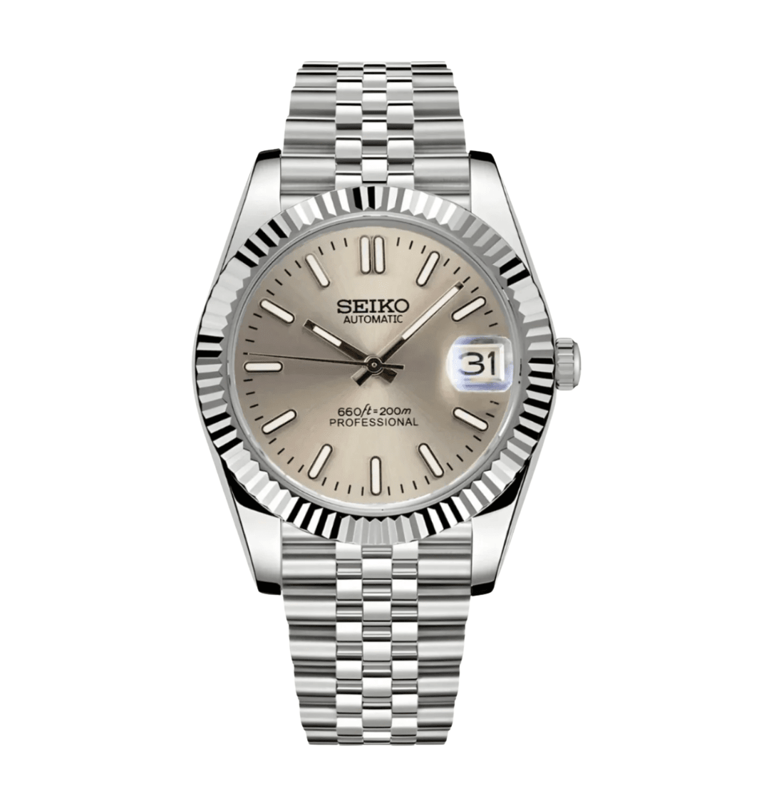 Seiko Mod Datejust Bronze - Watches By Cody