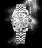 Seiko Mod Datejust Classic Silver - Watches By Cody