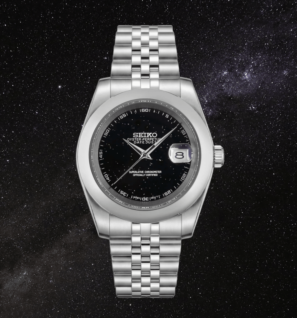 Seiko Mod Datejust Galaxy - Watches By Cody