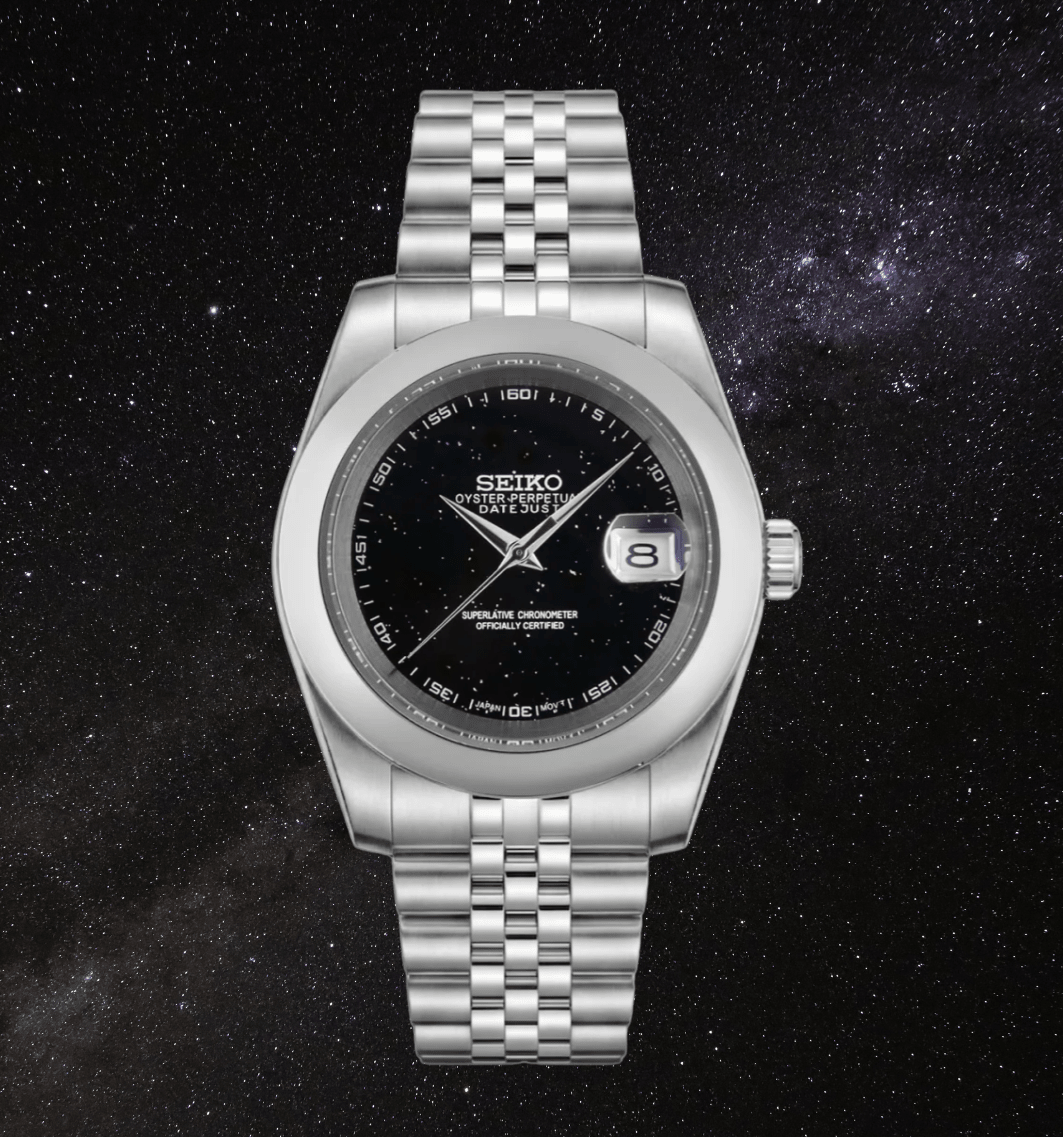 Seiko Mod Datejust Galaxy - Watches By Cody