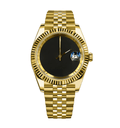 Seiko Mod Datejust Gold Eclipse - Watches By Cody