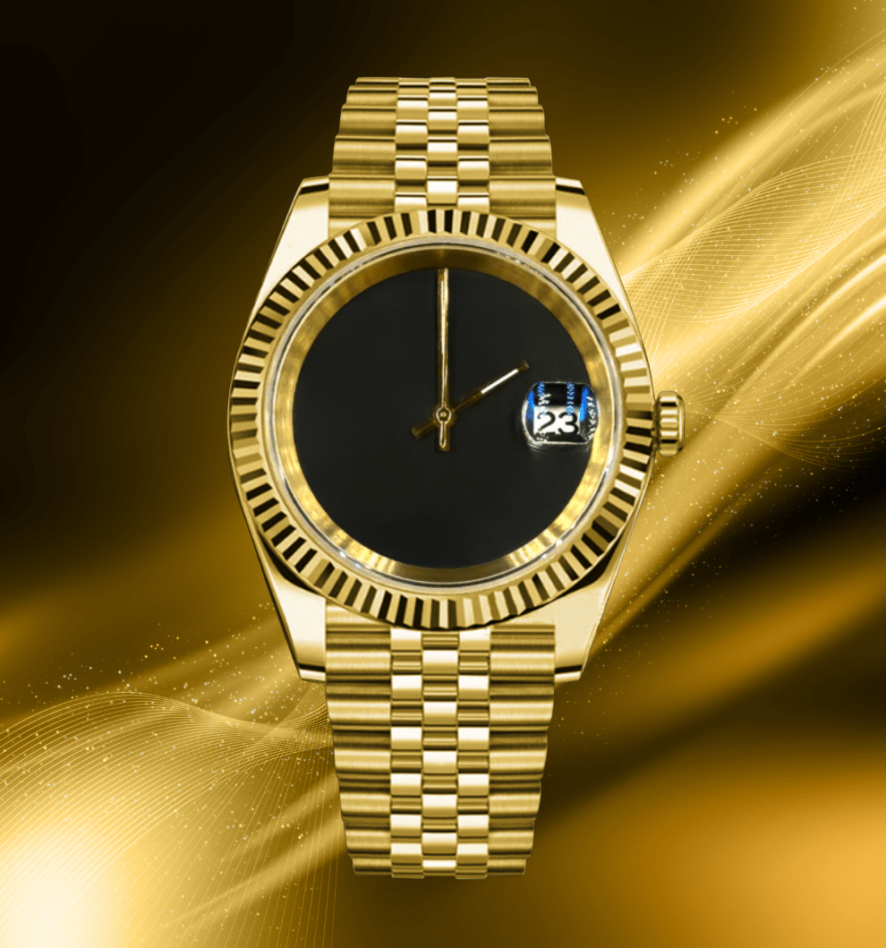 Seiko Mod Datejust Gold Eclipse - Watches By Cody