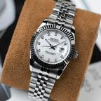 Seiko Mod Datejust Lady Gem Silver - Watches By Cody