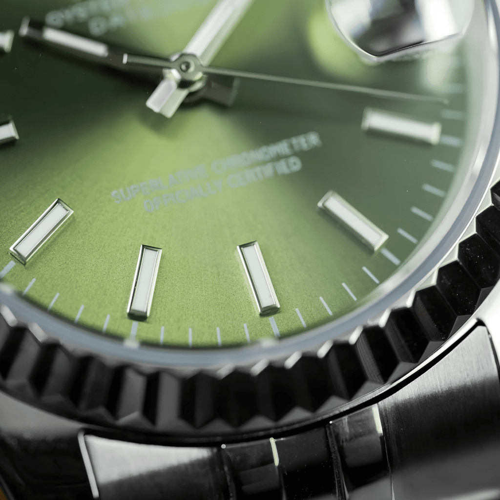 Seiko Mod Datejust Olive - Watches By Cody