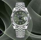 Seiko Mod Datejust Olive - Watches By Cody