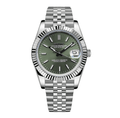 Seiko Mod Datejust Olive - Watches By Cody