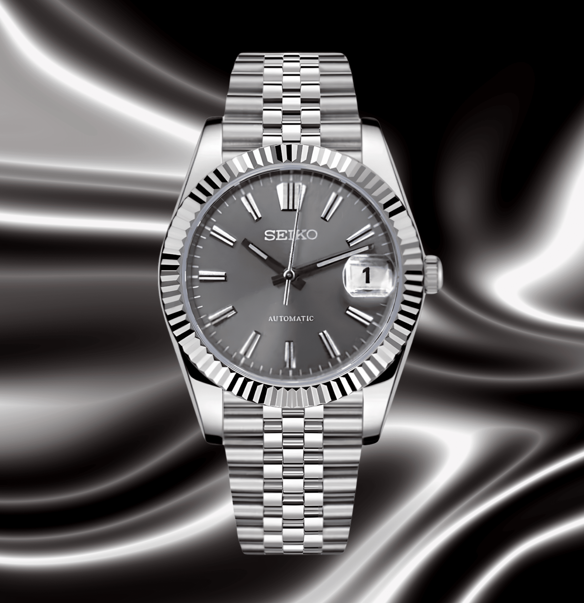 Seiko Mod Datejust Sunburst - Watches By Cody