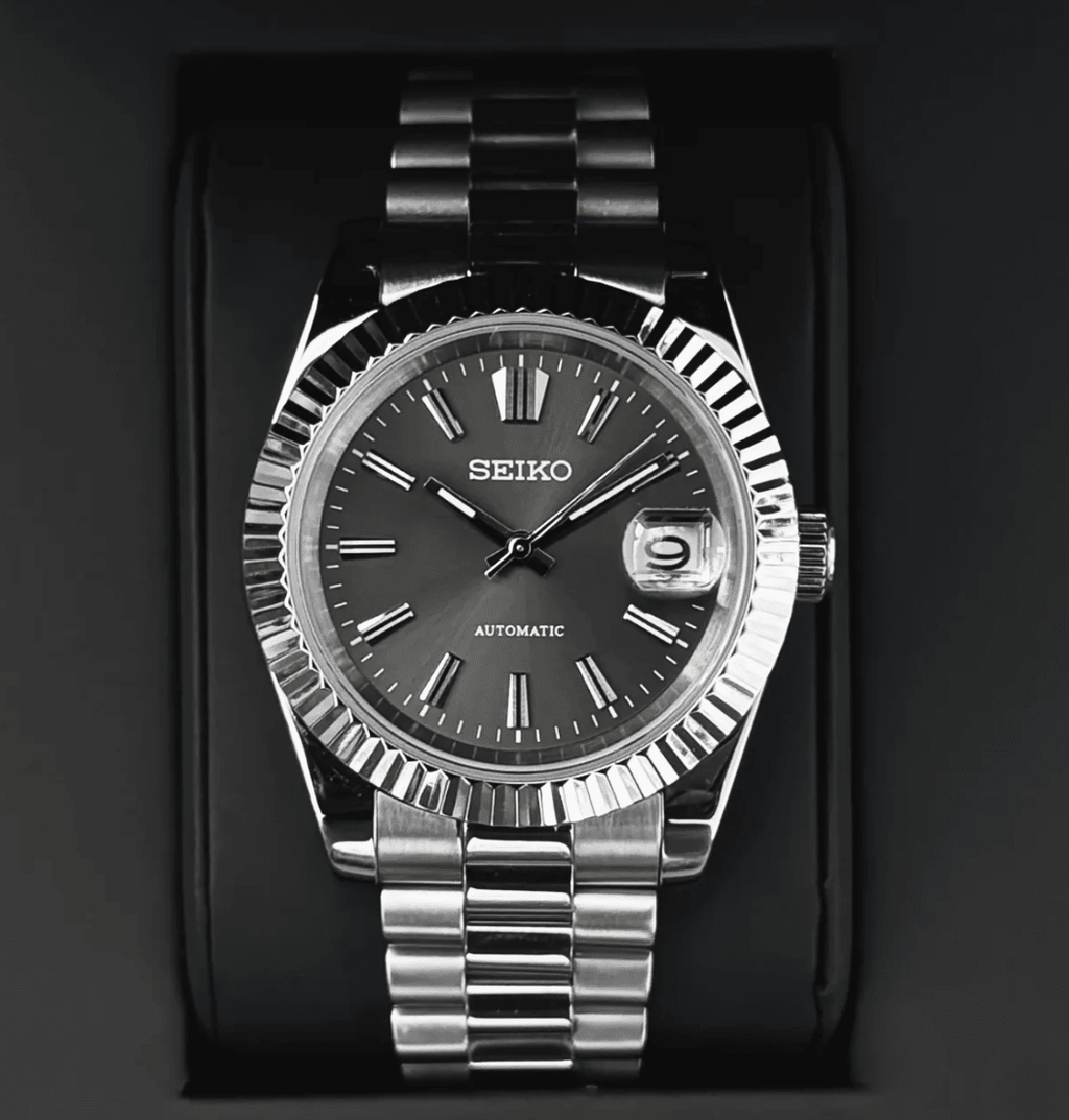 Seiko Mod Datejust Sunburst - Watches By Cody