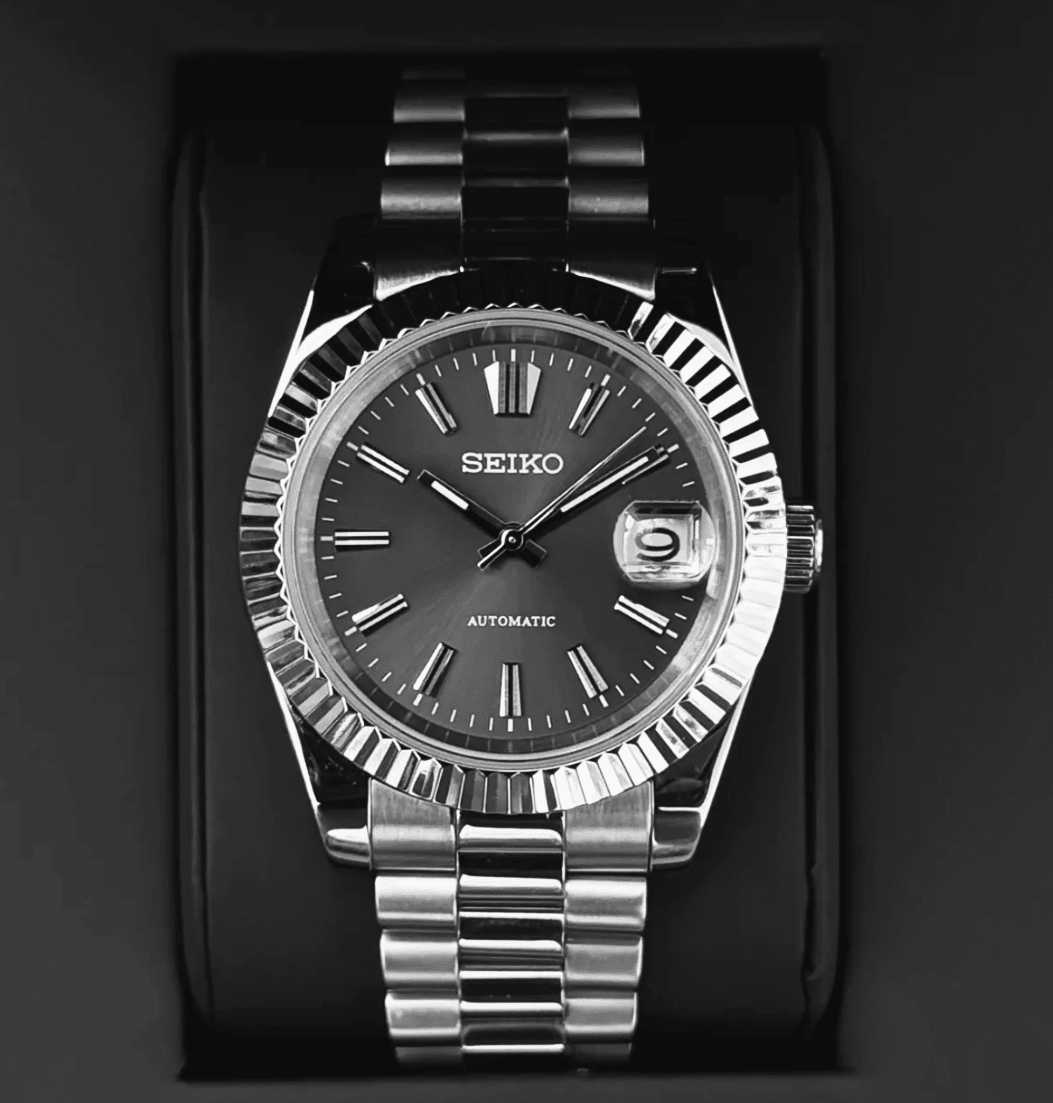 Seiko Mod Datejust Sunburst - Watches By Cody