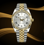 Seiko Mod Datejust Two - Tone Wimbledon - Watches By Cody
