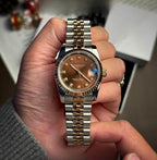 Seiko Mod Datejust Twotone Gem - Watches By Cody