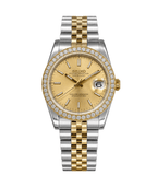 Seiko Mod Datejust Twotone Gem Gold - Watches By Cody