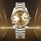 Seiko Mod Datejust Twotone Gold Gem - Watches By Cody