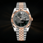 Seiko Mod Datejust Twotone Wimbledon - Watches By Cody
