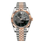 Seiko Mod Datejust Twotone Wimbledon - Watches By Cody