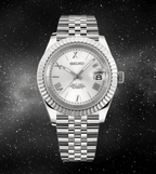 Seiko Mod Datejust White Roman - Watches By Cody