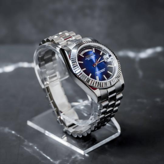 Seiko Mod Day - Date Classic Blue - Watches By Cody
