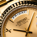 Seiko Mod Day-Date Full Gold - Watches By Cody