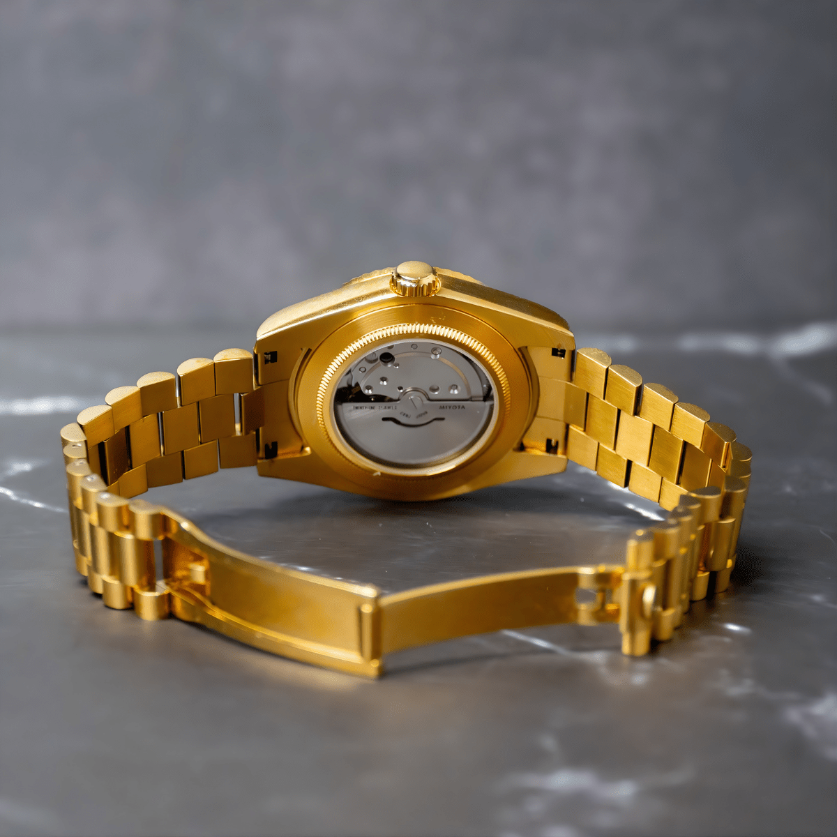 Seiko Mod Day - Date Gold White - Watches By Cody